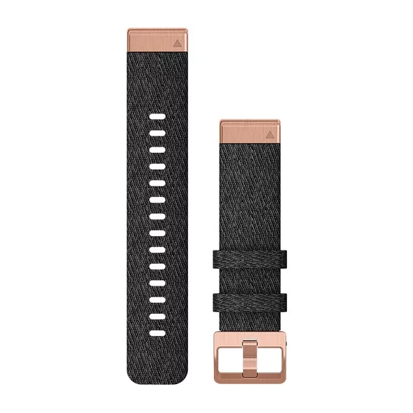 GARMIN 20 mm QuickFit® Uhrenarmband Schwarz, Herren, Größe: ONE SIZE
