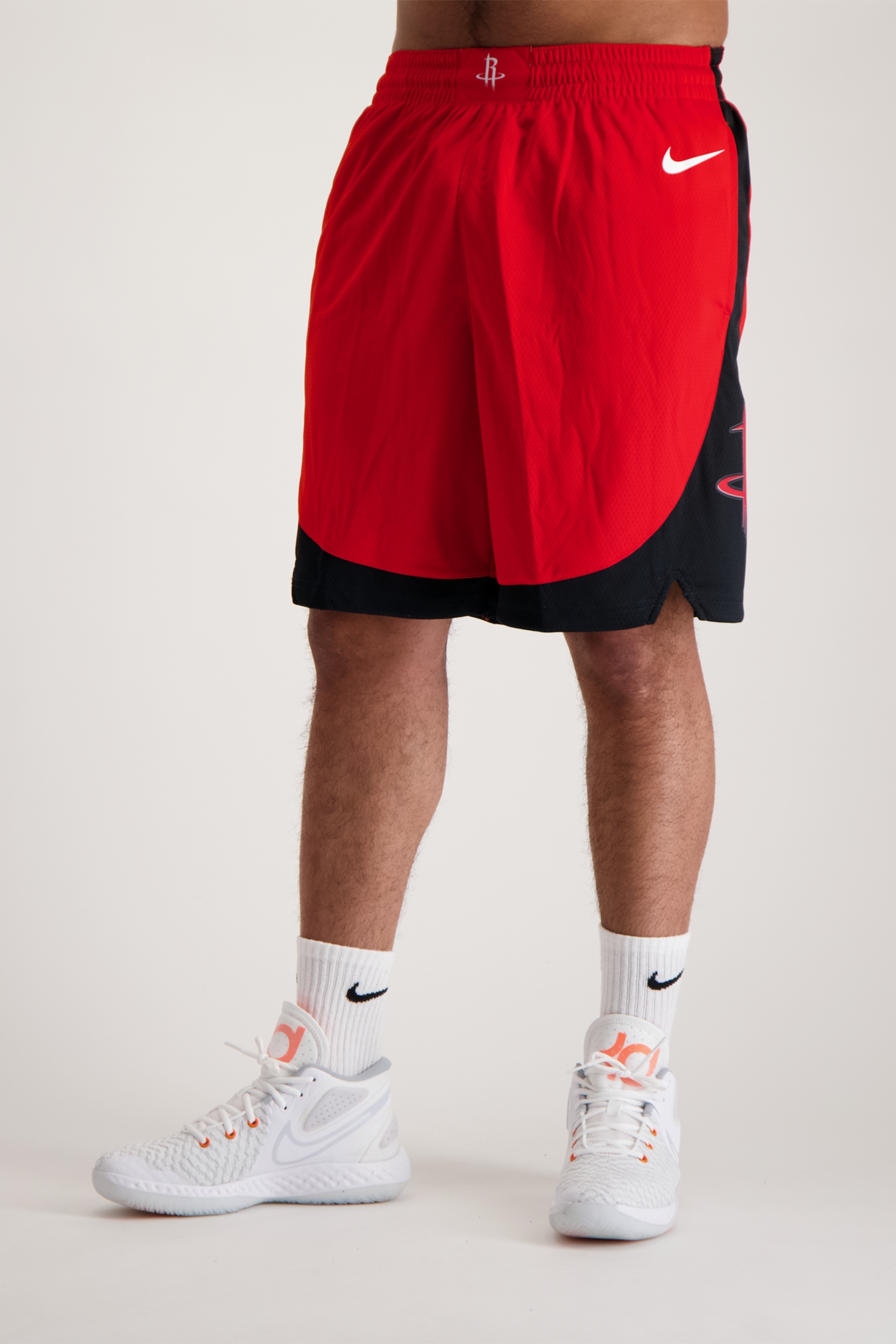 Nike Houston Rockets Herren Basketballshort Rot, Herren, Größe: S