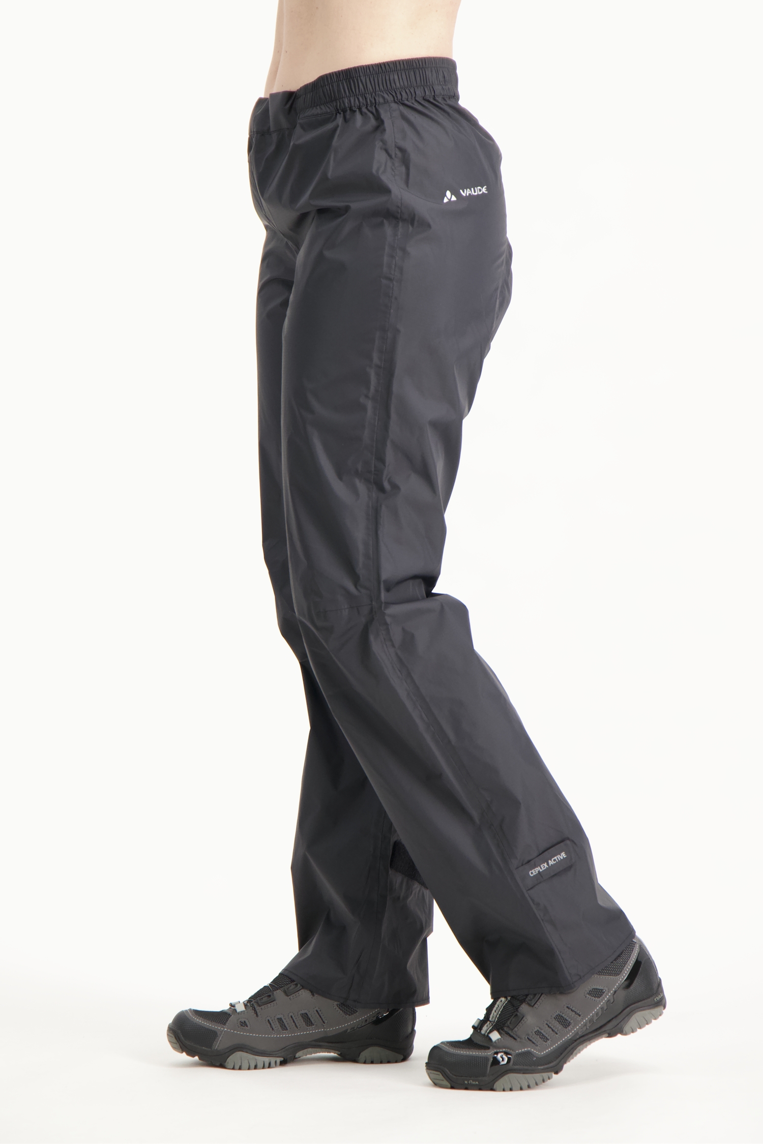 VAUDE Drop II Damen Regenhose Schwarz, Damen, Größe: 40