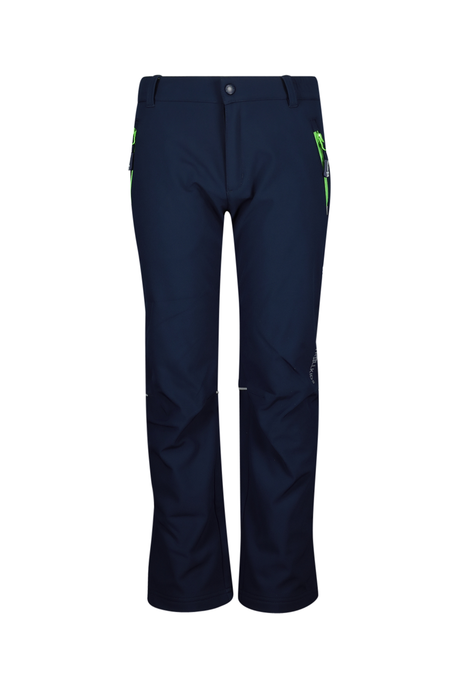 Image of Trollkids Fjell Kinder Softshellhose Blau, , Größe: 164