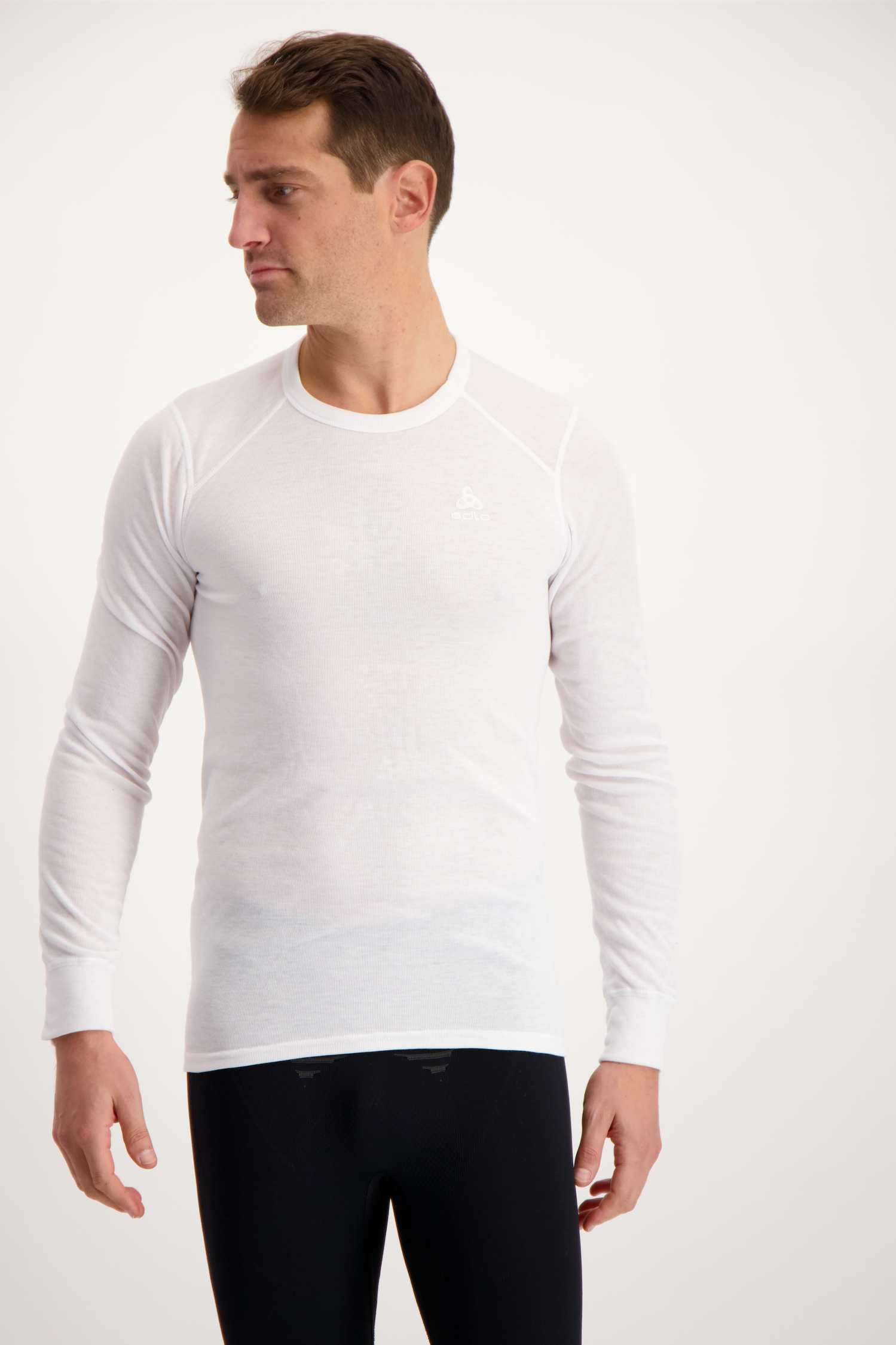 Odlo Active Warm ECO Herren Thermo Longsleeve Weiss, Herren, Größe: XXL