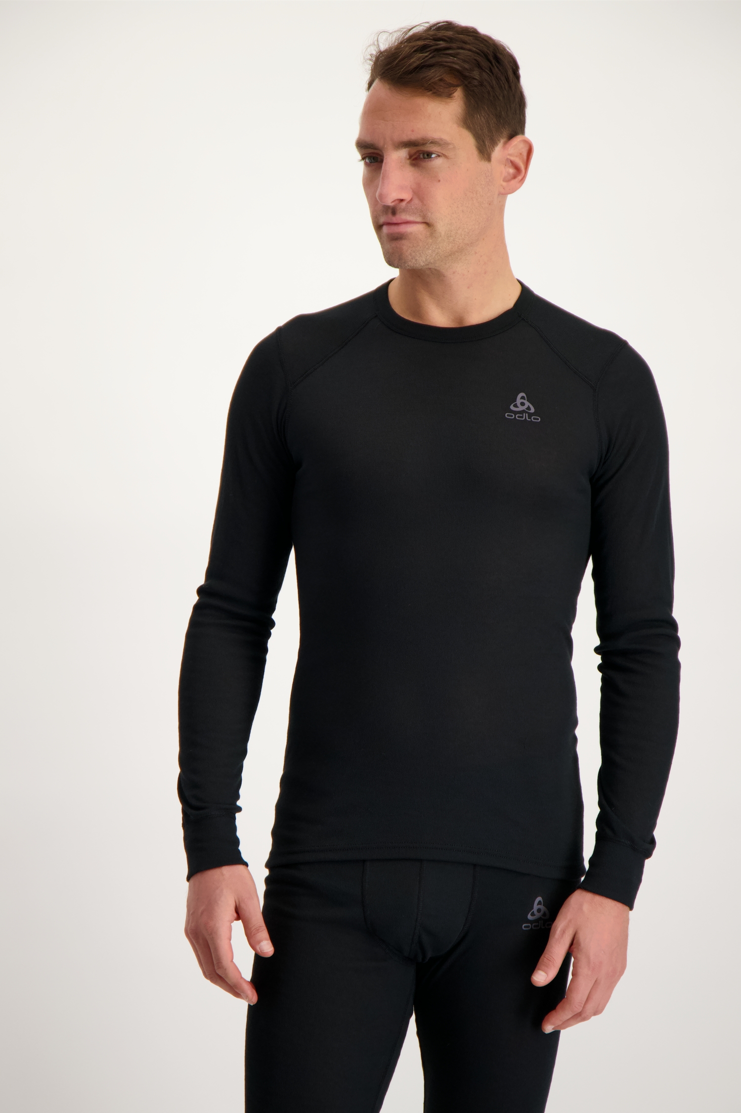 Odlo Active Warm ECO Herren Thermo Longsleeve Schwarz, Herren, Größe: L