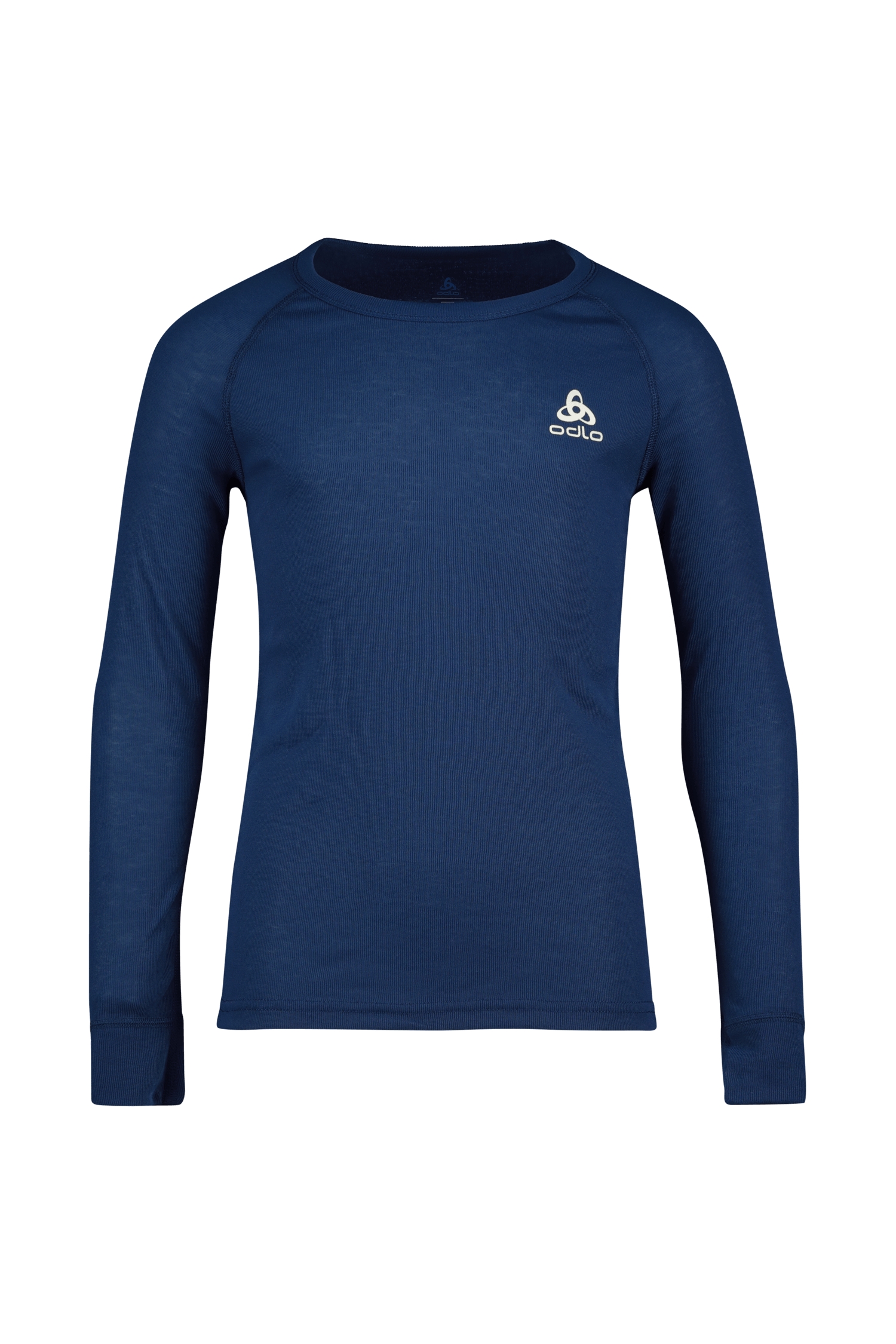 Odlo Active Warm Kinder Thermo Longsleeve Blau, , Größe: 92