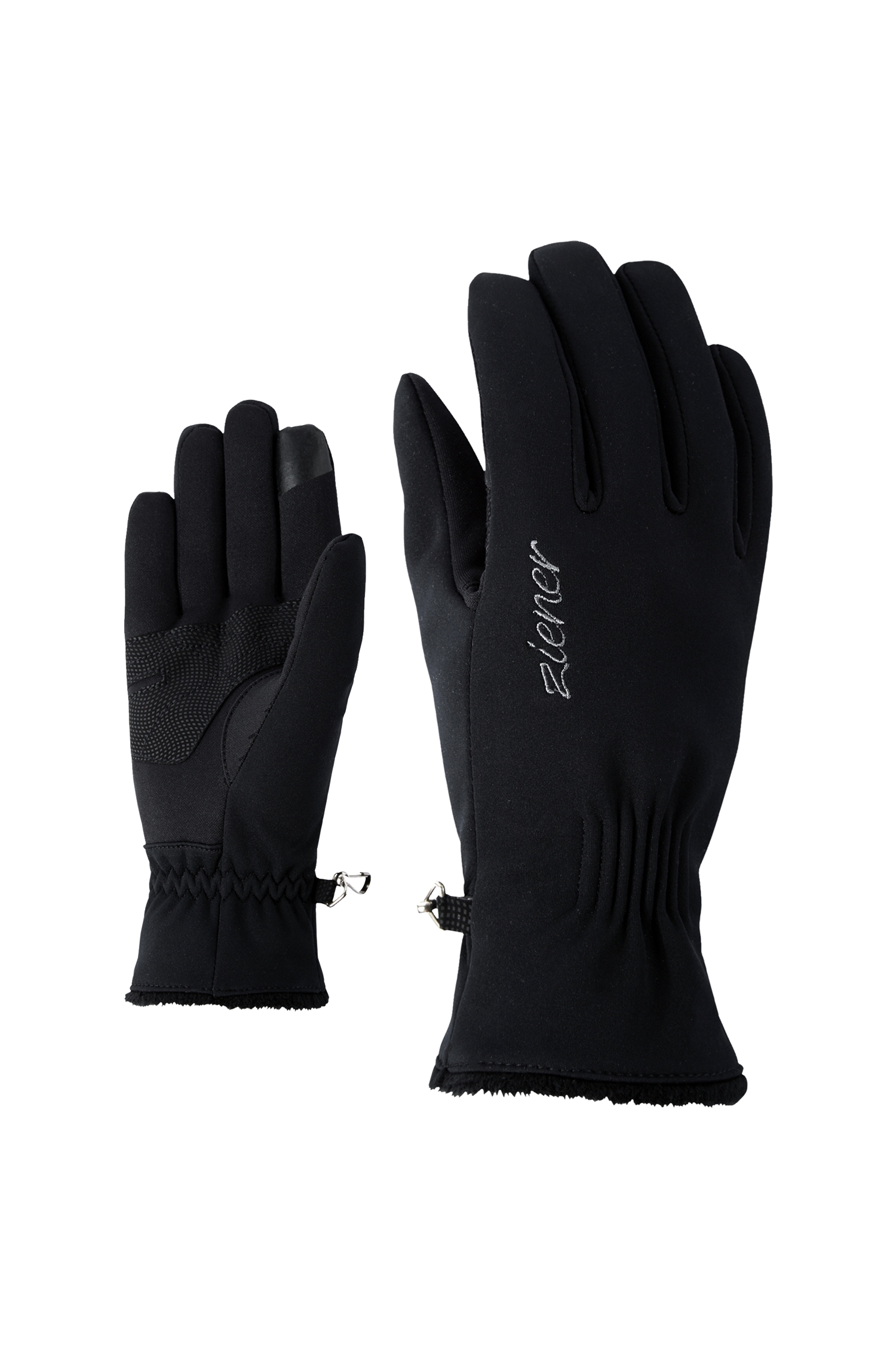 ziener Ibrana Touch Damen Handschuh Schwarz, Damen, Größe: 8