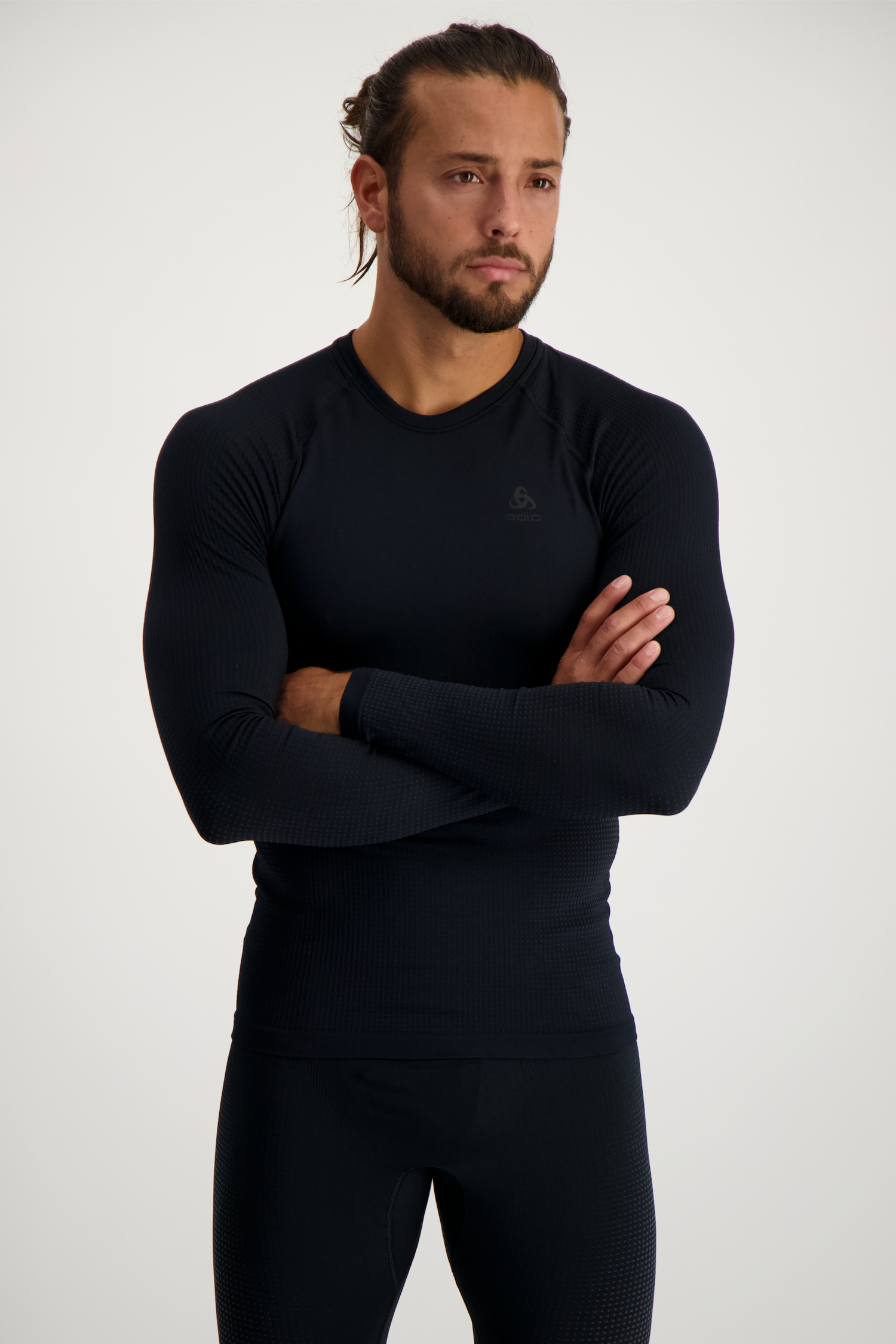 Odlo Performance Warm Herren Thermo Longsleeve Schwarz, Herren, Größe: XXL