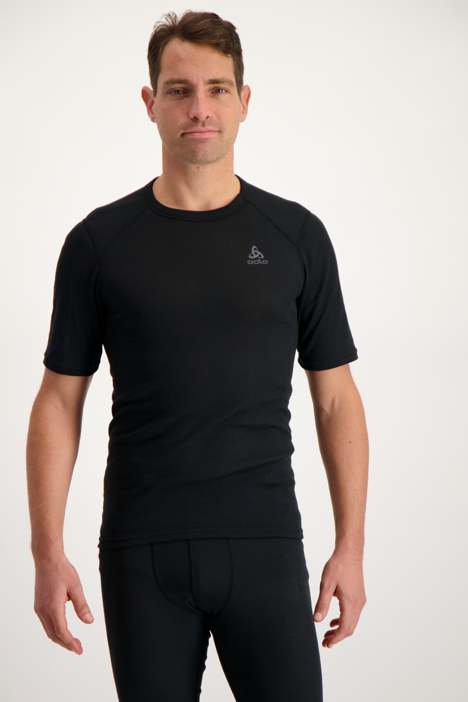 Odlo Active Warm Herren Thermoshirt Schwarz, Herren, Größe: S