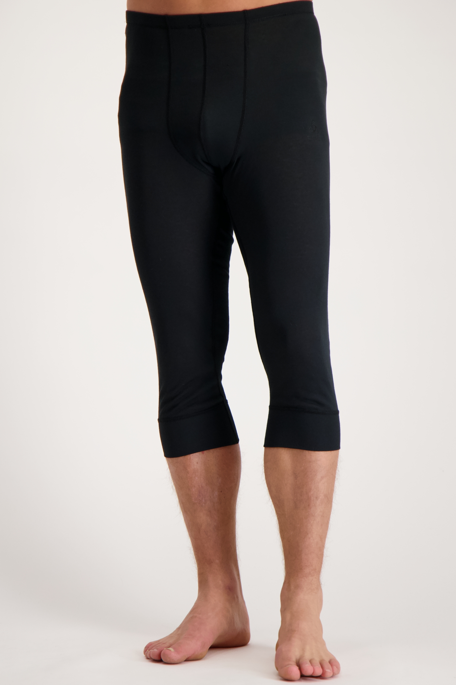 Odlo Active Warm ECO Herren 3/4 Thermohose Schwarz, Herren, Größe: L