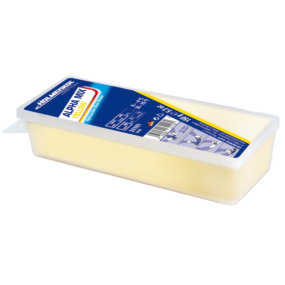 Image of Holmenkol Alphamix Yellow Wachs Gelb, Herren, Größe: ONE SIZE