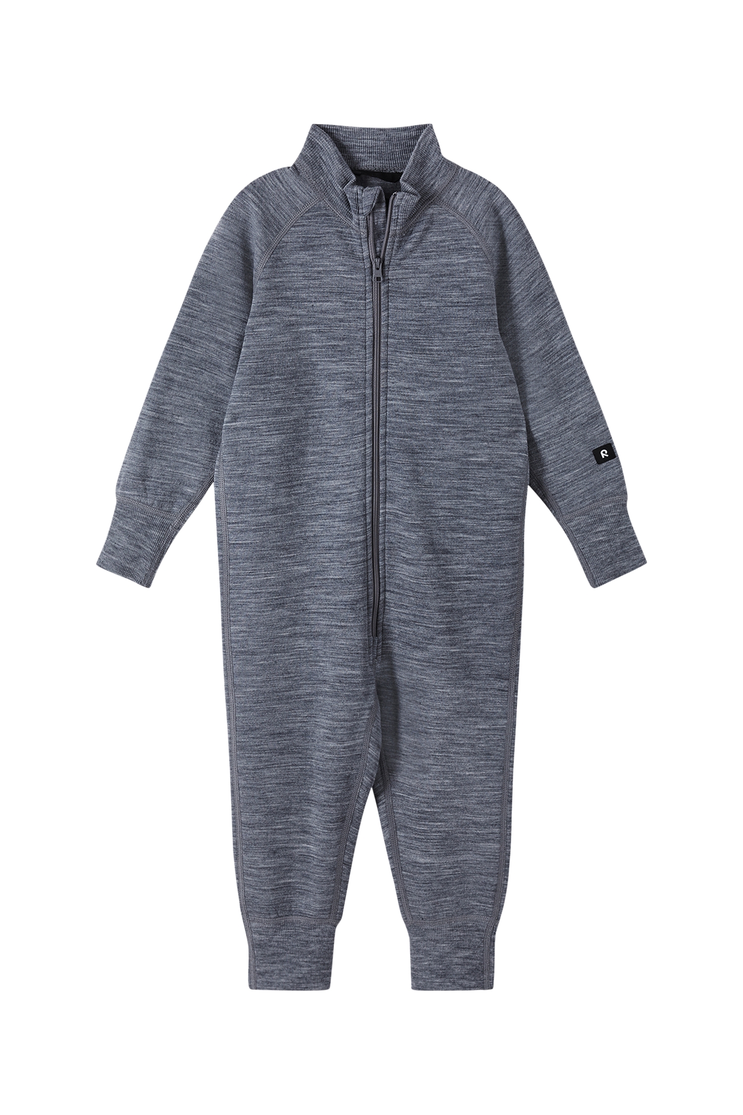 Image of reima Parvin Merino Kleinkind Fleeceoverall Grau, , Größe: 92