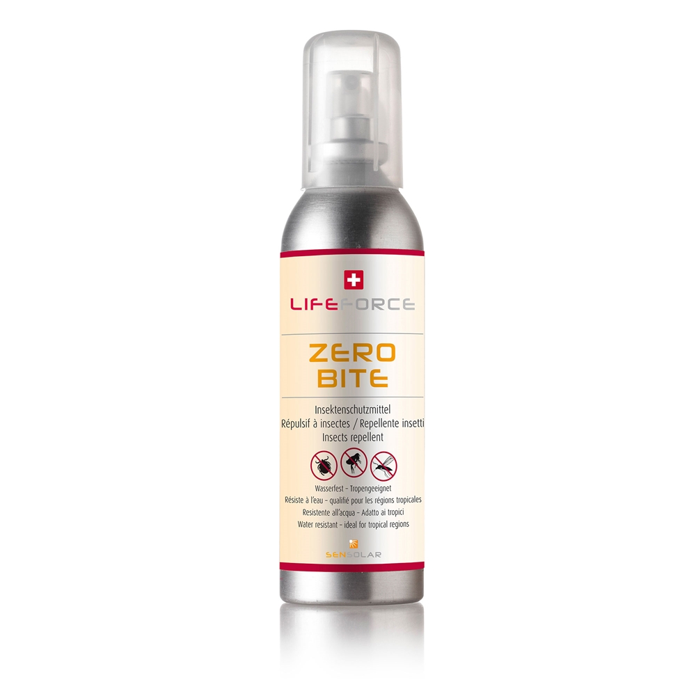 Sensolar Zero Bite 100 ml Insektenschutz Silber, Herren, Größe: 100
