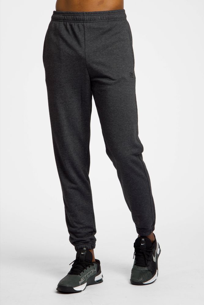 POWERZONE Herren Trainerhose Grau, Herren, Größe: M