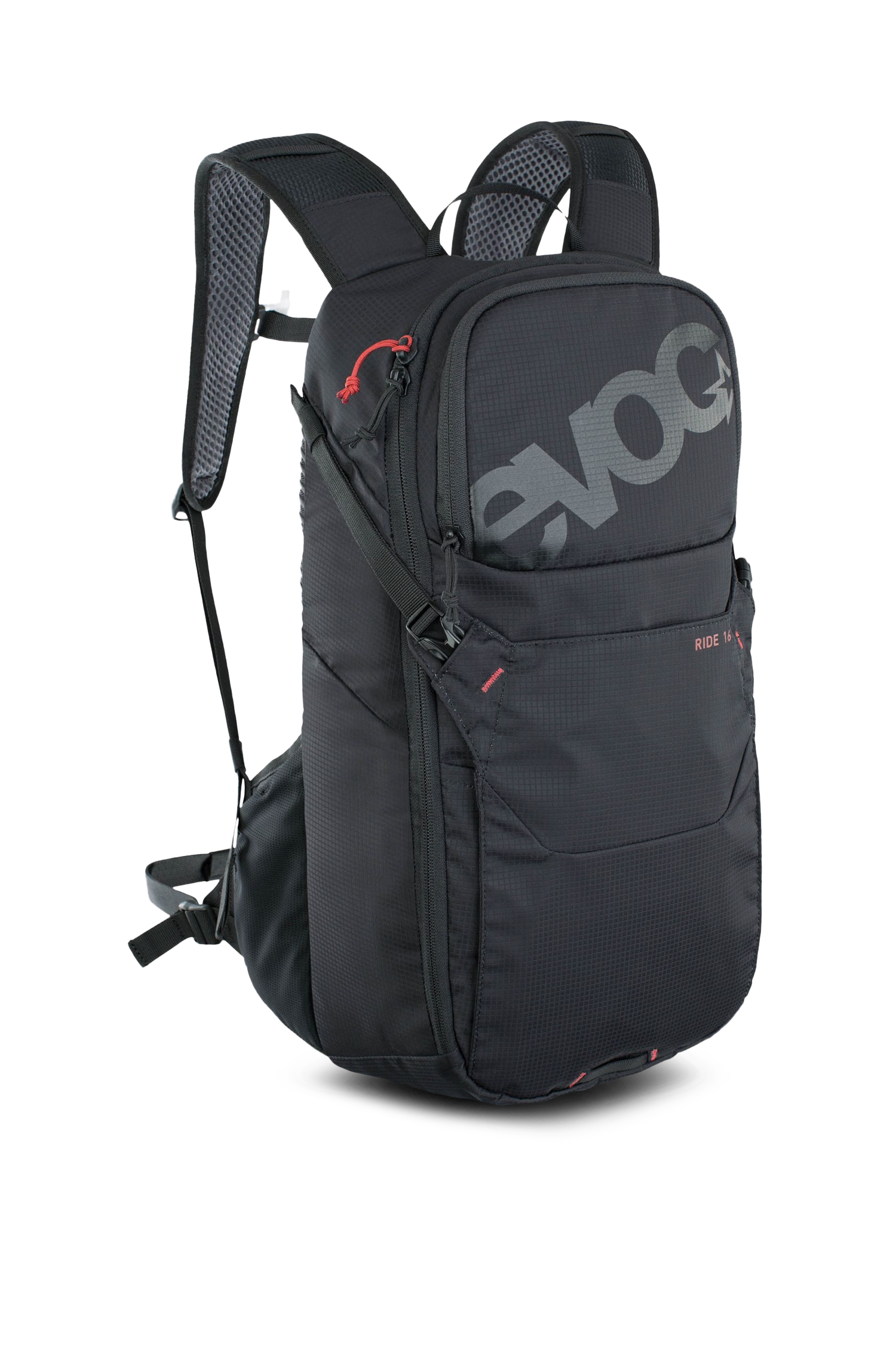 Evoc Ride 16 L Bikerucksack Schwarz, Herren, Größe: ONE SIZE