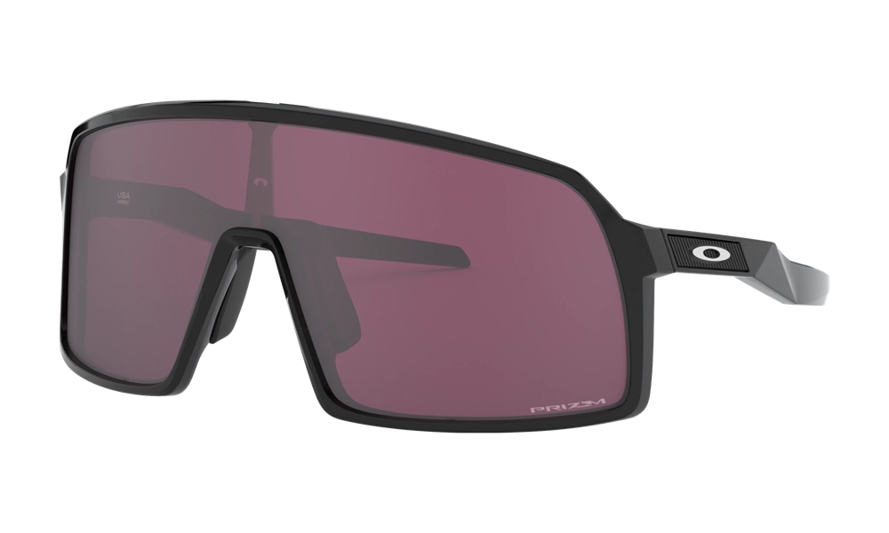 Oakley Sutro S Sportbrille Schwarz, Herren, Größe: 0