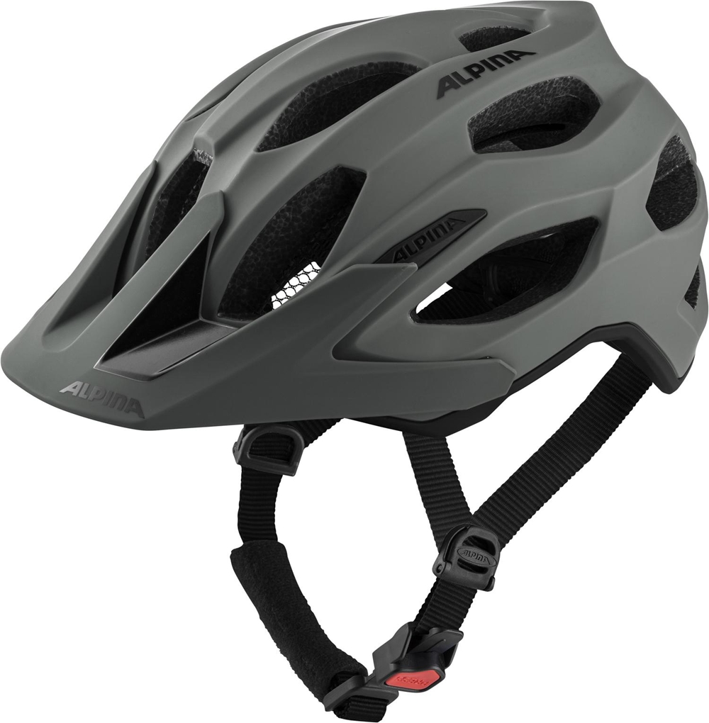 Image of ALPINA Carapax 2.0 Velohelm Grau, Herren, Größe: 57-62