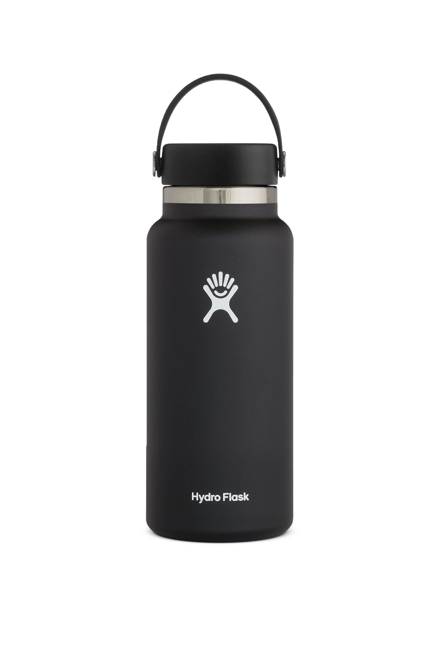 Image of Hydro Flask Wide Mouth 946 ml Trinkflasche Schwarz, Herren, Größe: ONE SIZE