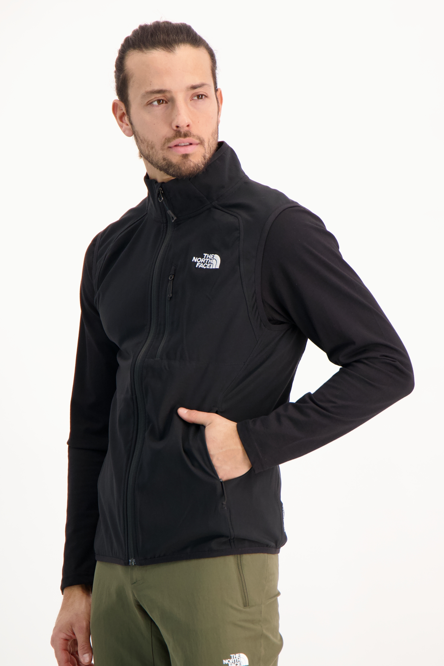 Image of The North Face Nimble Herren Gilet Schwarz, Herren, Größe: M