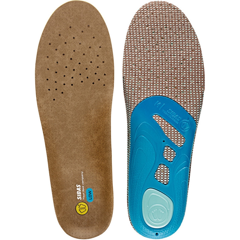Sidas 3 Feet Outdoor Low 46-48 Einlegesohle Blau, Herren, Größe: XXL