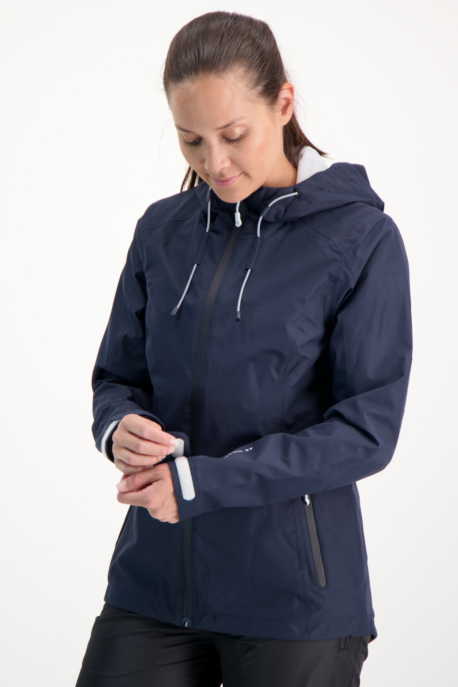 46 NORD Damen Regenjacke Blau, Damen, Größe: 46