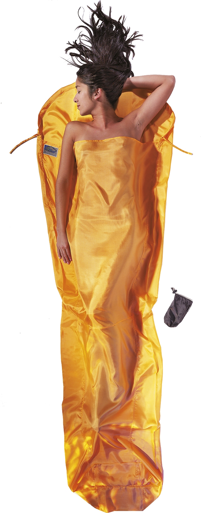 Image of Cocoon MummyLiner Seidenschlafsack Gelb, Herren, Größe: ONE SIZE