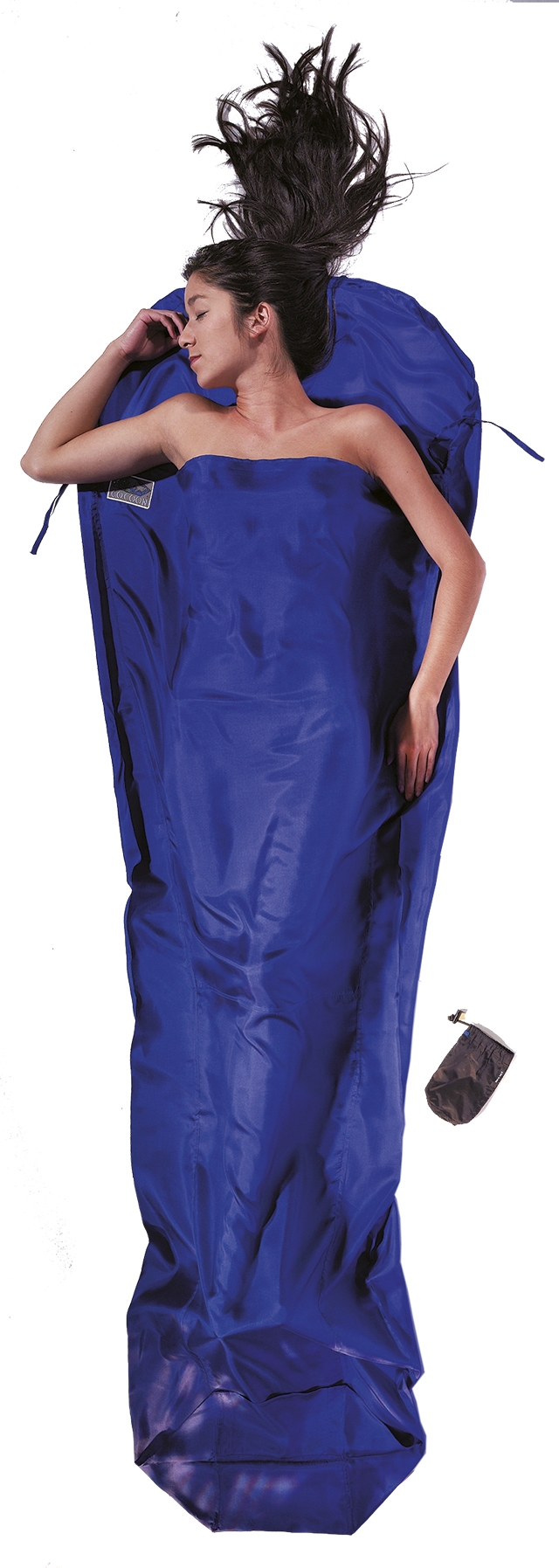 Cocoon MummyLiner Seidenschlafsack Blau, Herren, Größe: ONE SIZE