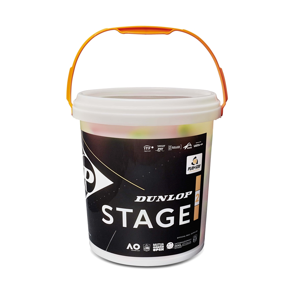 Image of Dunlop 60-Pack Stage 2 Orange Tennisball Orange, , Größe: ONE SIZE