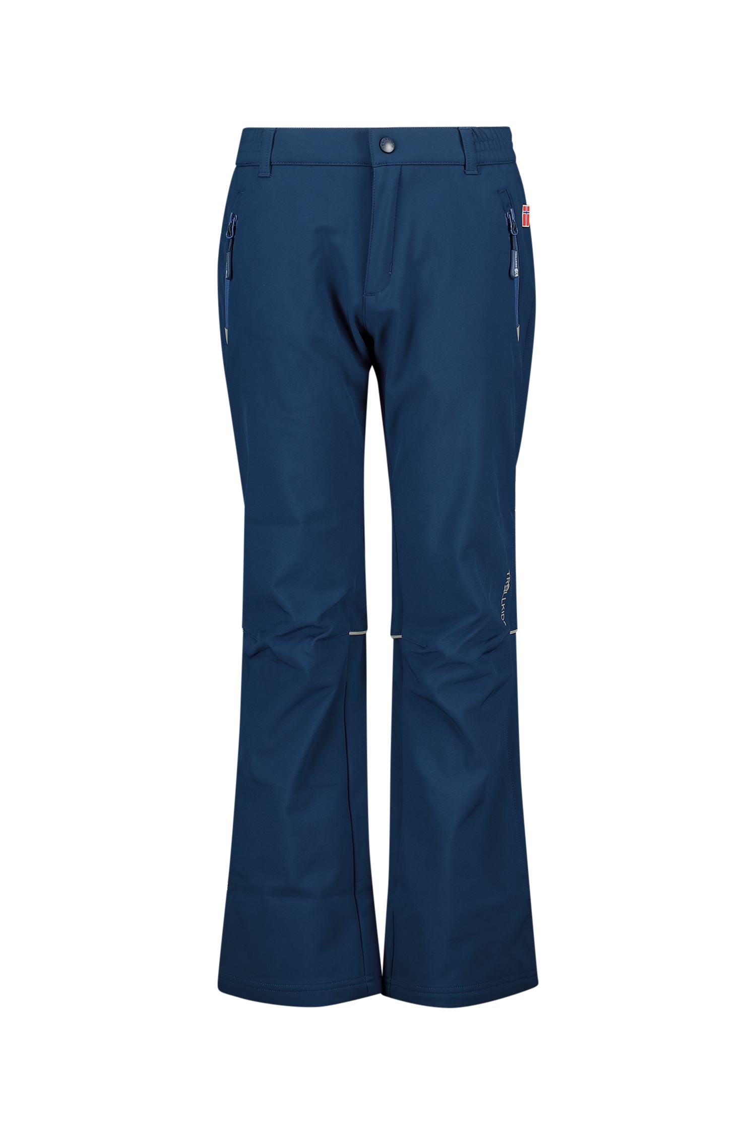 Image of Trollkids Fjell Kinder Softshellhose Blau, , Größe: 110