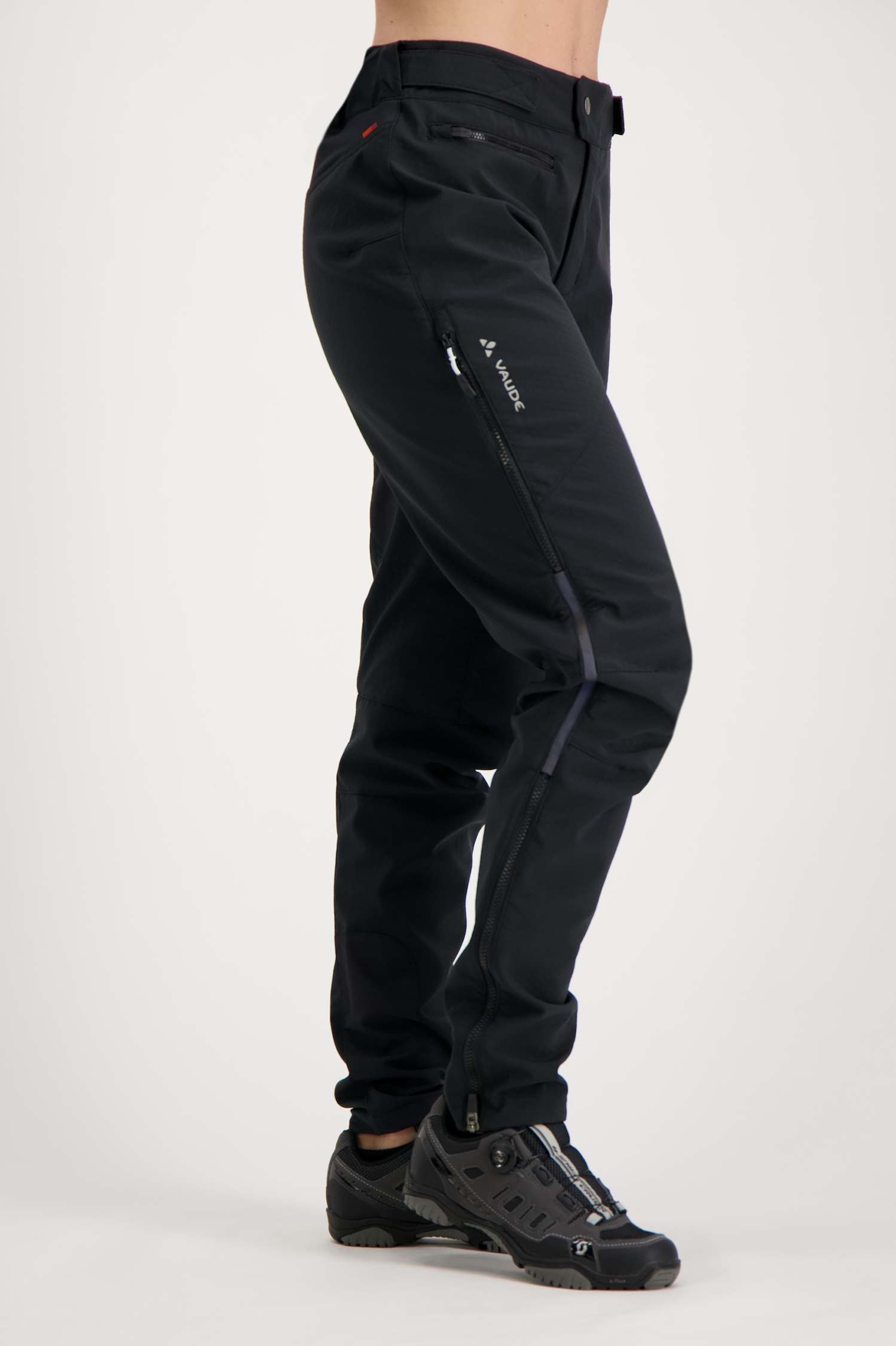 VAUDE Qimsa II Damen Softshellhose Schwarz, Damen, Größe: 36