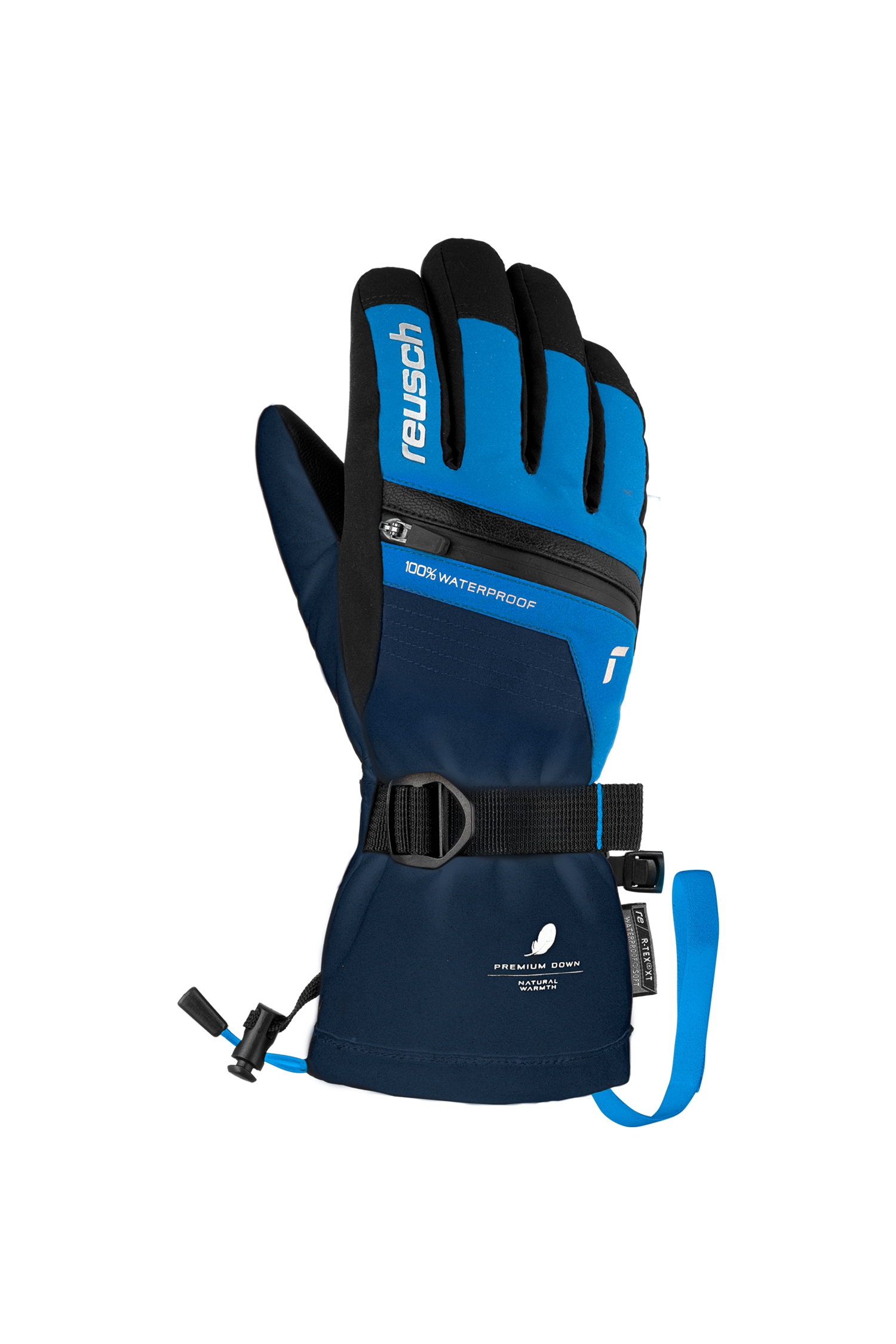 Image of Reusch Lando R-TEX® XT Kinder Skihandschuh Blau, , Größe: 6 1/2