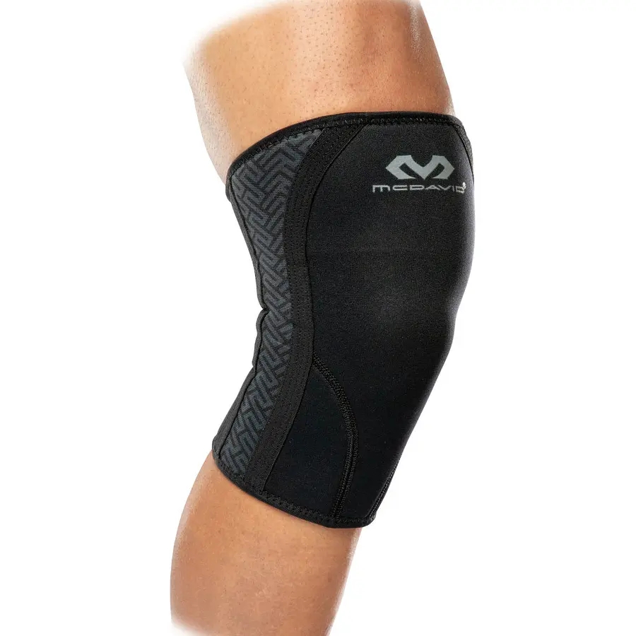 Mc David X-Fitness Dual Kniebandage Schwarz, Herren, Größe: XL
