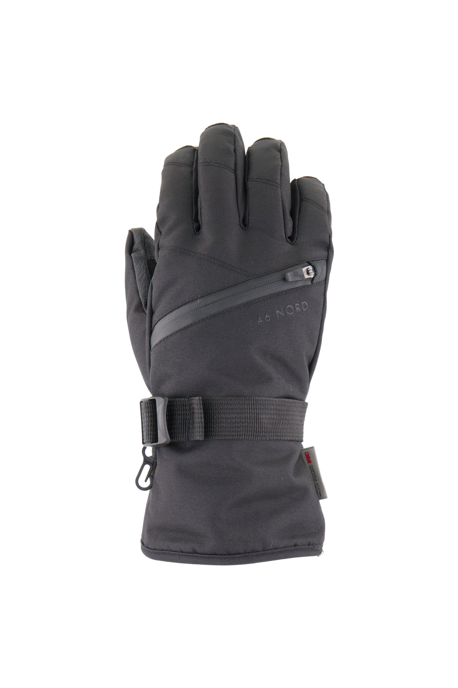 Image of 46 NORD Herren Skihandschuh Schwarz, Herren, Größe: L