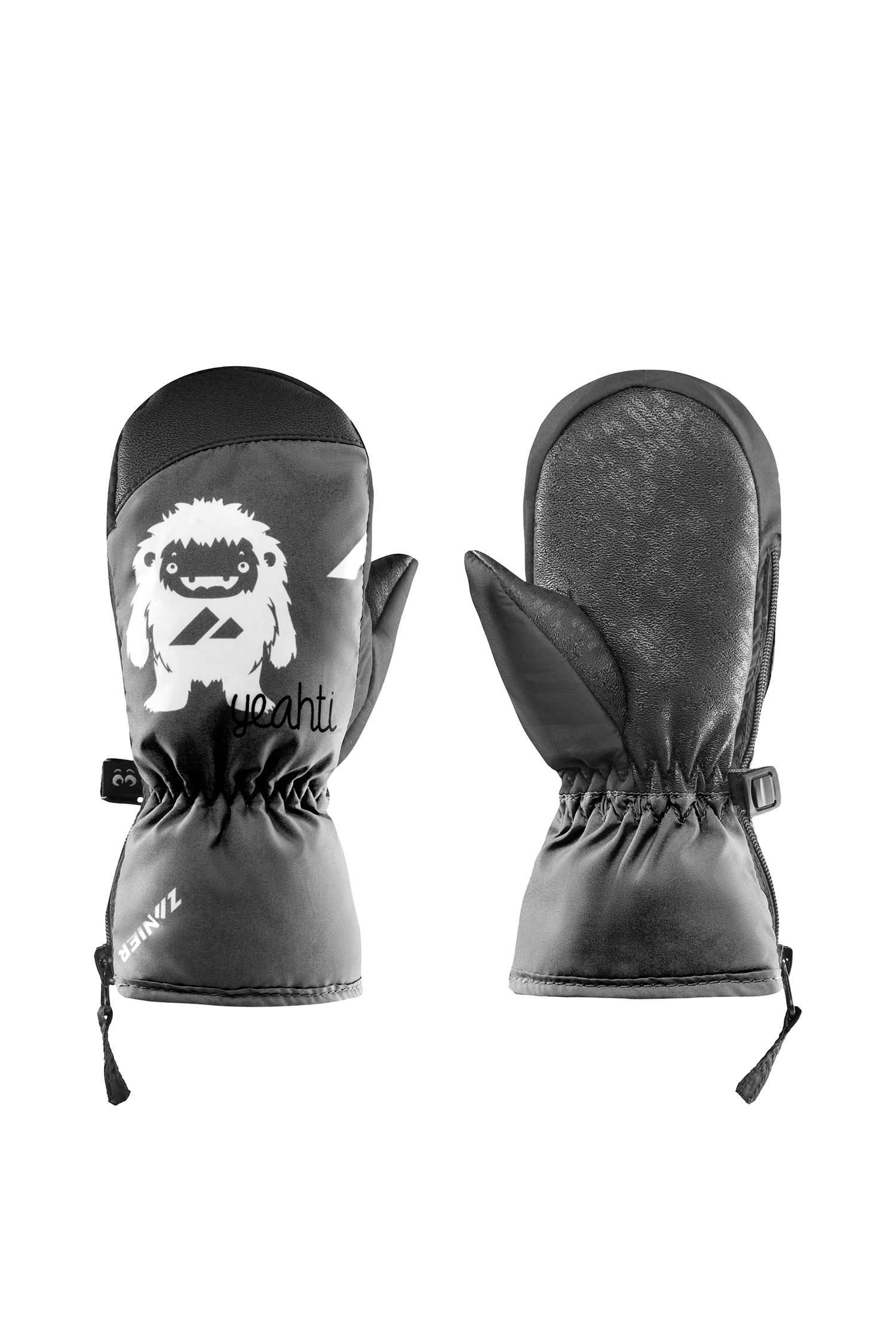 Image of ZANIER Yeahti STX Kinder Fausthandschuh Schwarz, , Größe: 1