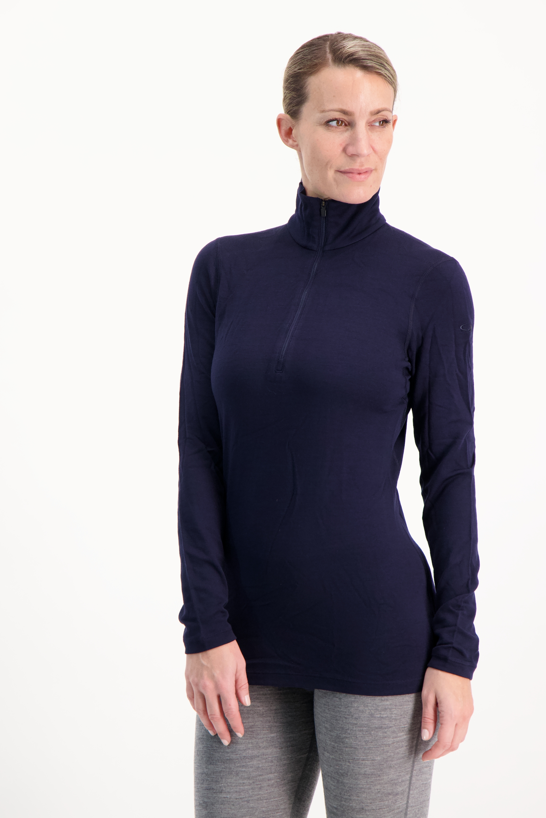 Image of icebreaker Merino 260 Tech Damen Thermo Longsleeve Blau, Damen, Größe: L