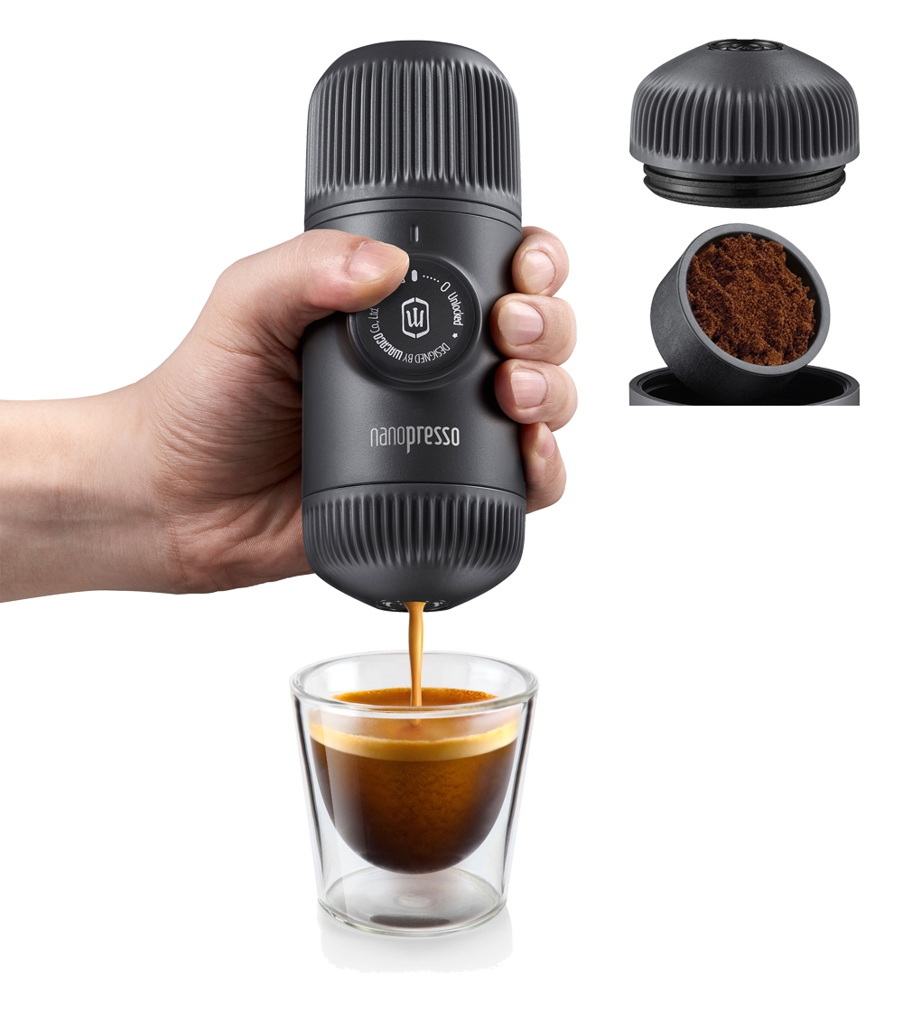 Image of Wacaco Nanopresso Espressomaschine Grau, Herren, Größe: ONE SIZE