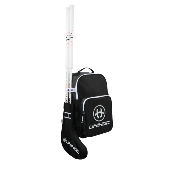 Image of Unihoc Tactic 20 L Unihockeyrucksack Schwarz, Herren, Größe: ONE SIZE