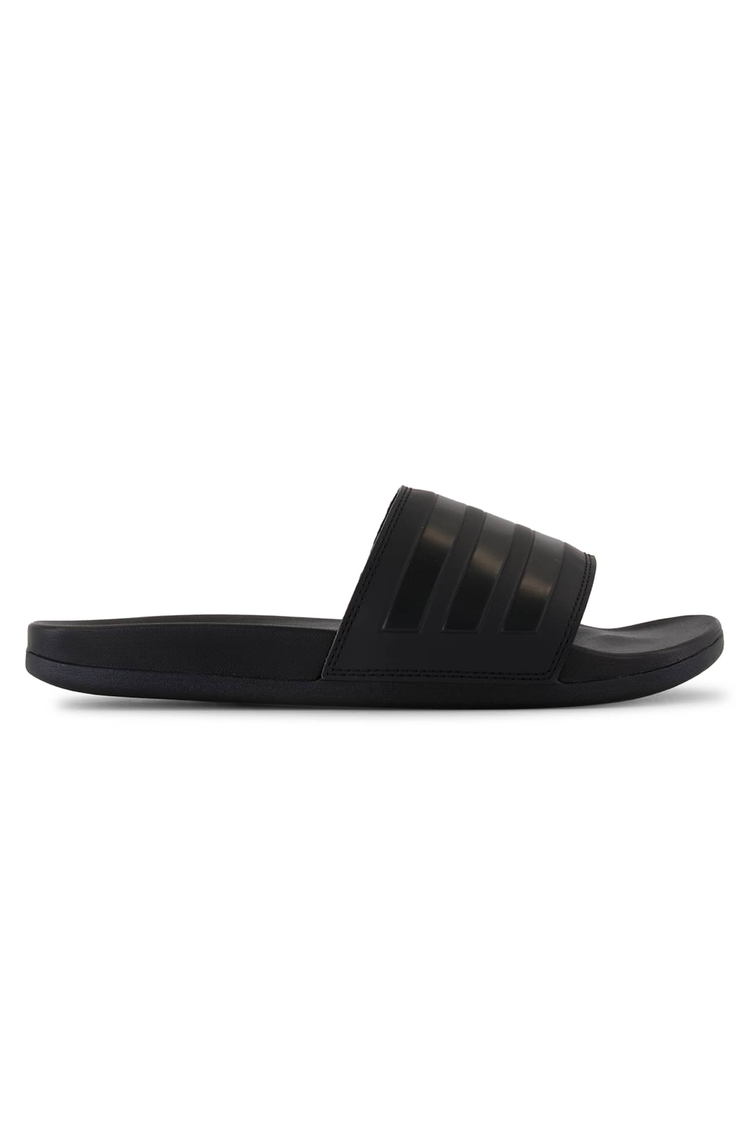 Image of adidas Adilette Comfort Herren Slipper Schwarz, Herren, Größe: 10