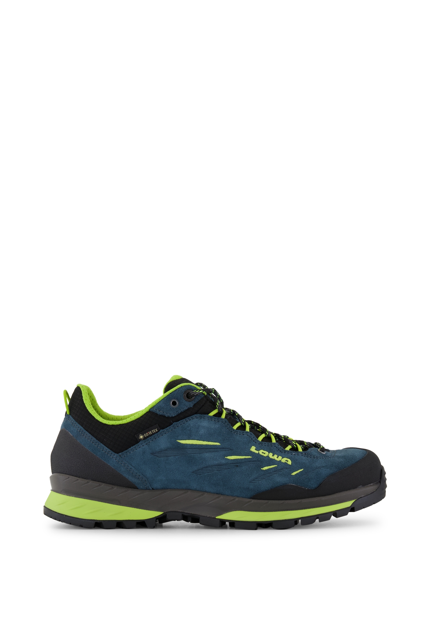 LOWA Delago Lo Gore-Tex® Herren Trekkingschuh Türkis, Herren, Größe: 7 1/2