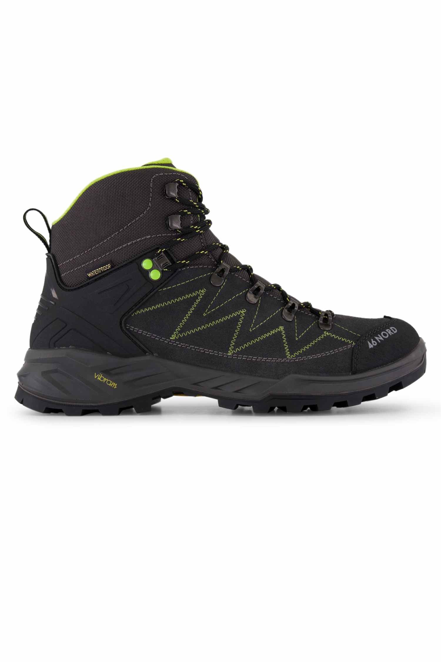 Image of 46 NORD Zeblas Mid Herren Wanderschuh Grau, Herren, Größe: 39