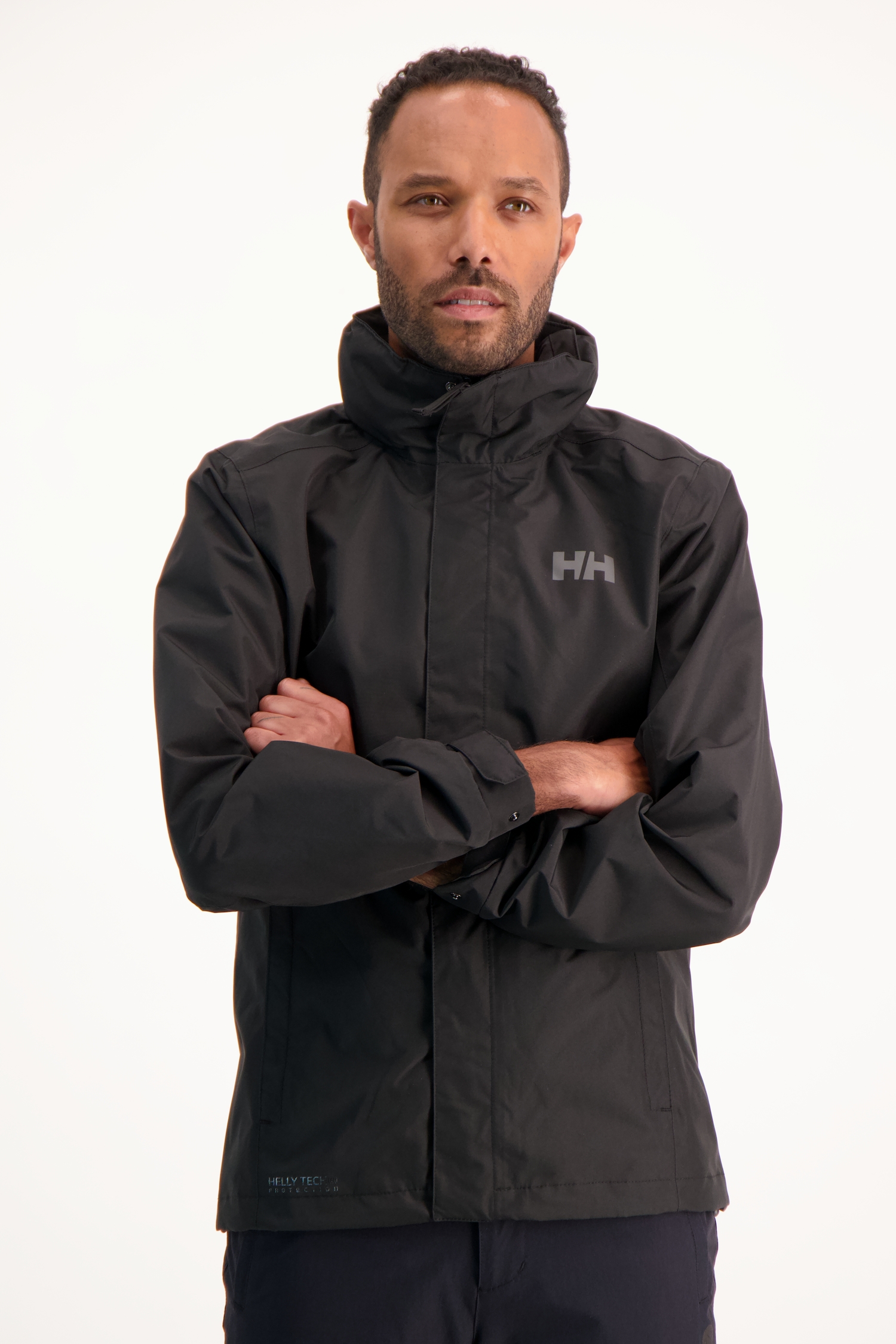 Image of Helly Hansen Dubliner Herren Regenjacke Schwarz, Herren, Größe: L