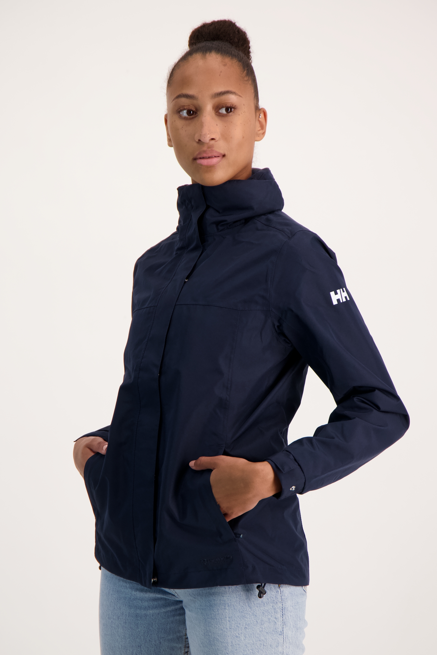 Image of Helly Hansen Aden Damen Regenjacke Blau, Damen, Größe: L