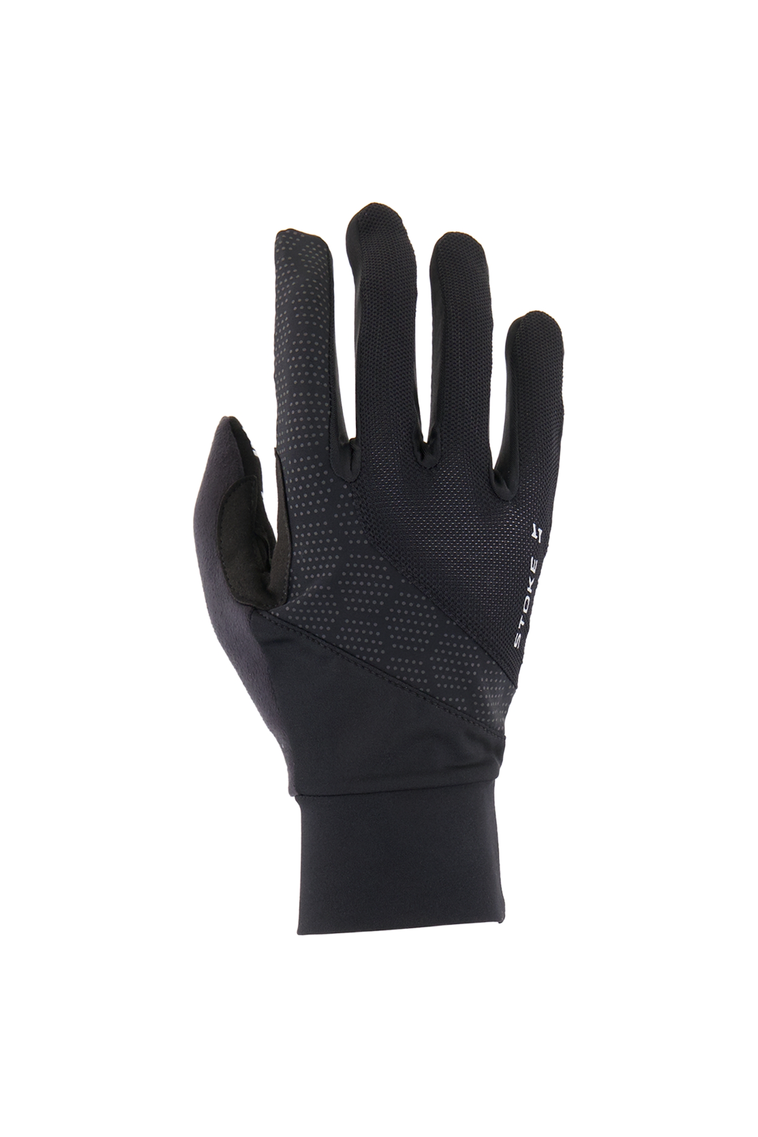 Image of Stoke Full Finger Bikehandschuh Schwarz, Herren, Größe: L