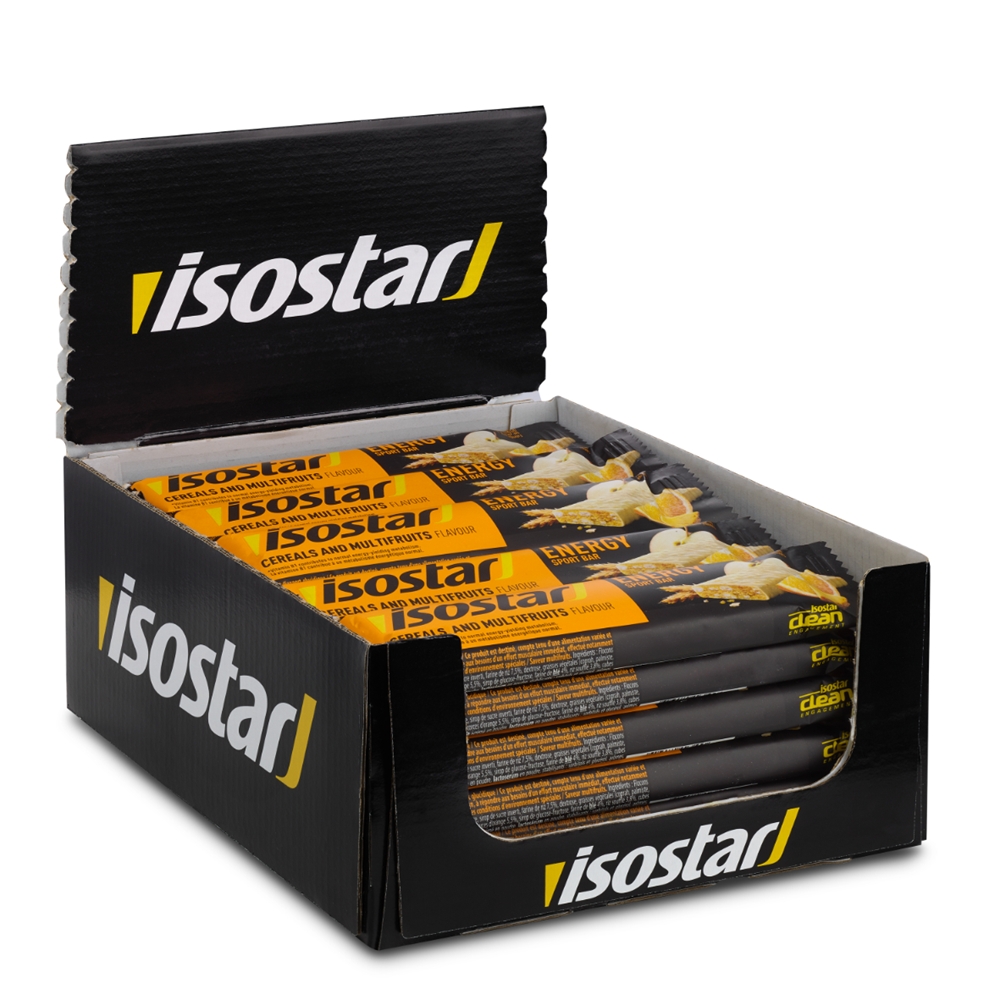 Image of Isostar Energy Multifruit 30 x 40 g Sportriegel Orange, Herren, Größe: 0