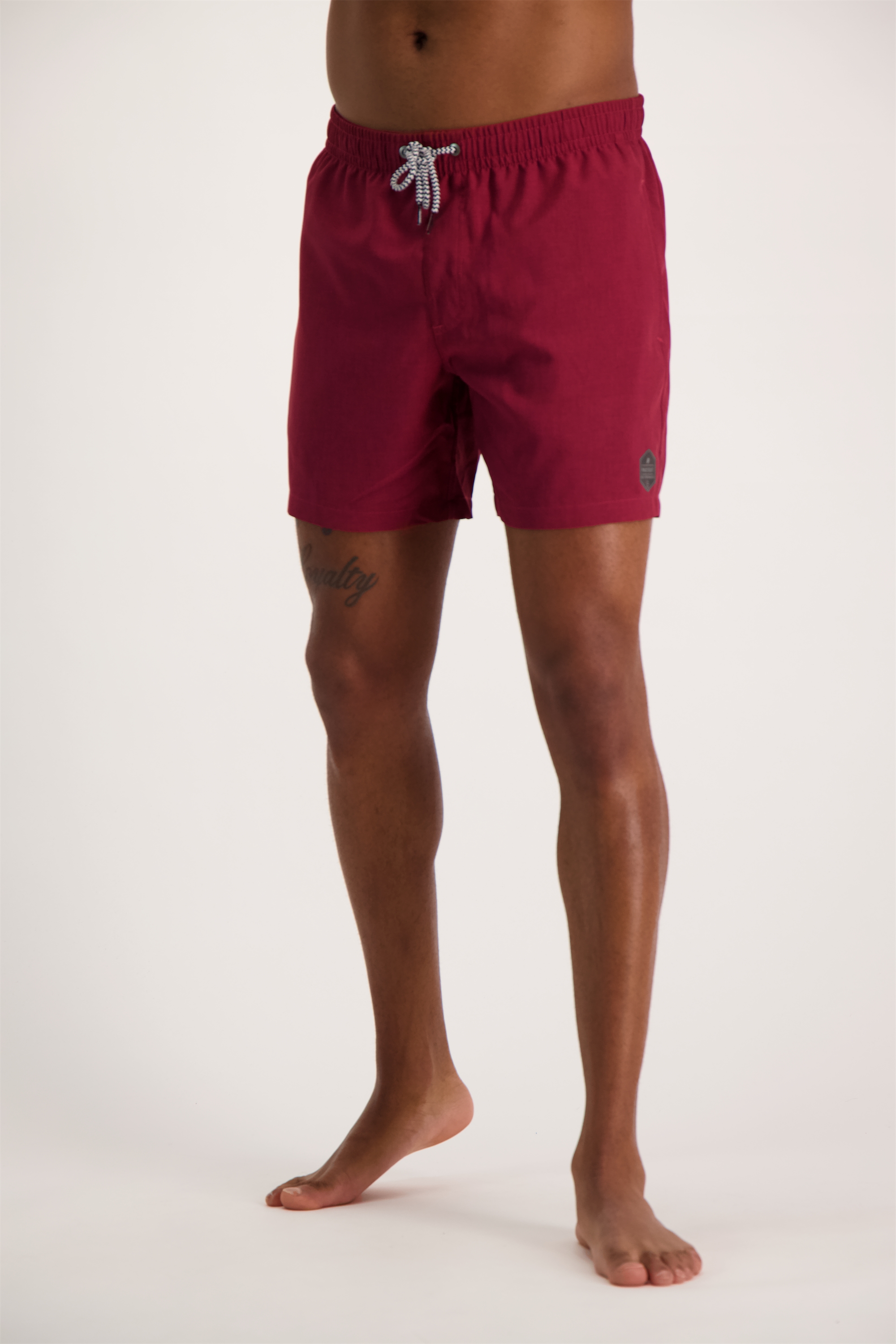 PROTEST DAVEY Herren Badeshort Rot, Herren, Größe: M