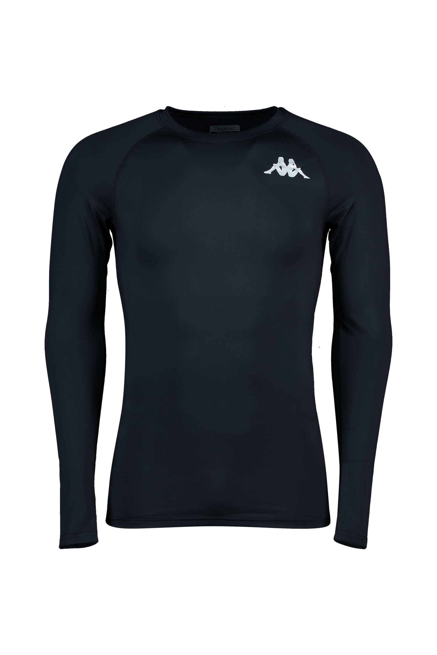 Image of Kappa 4SKIN Kombat Vurbat Herren Thermo Longsleeve Schwarz, Herren, Größe: L