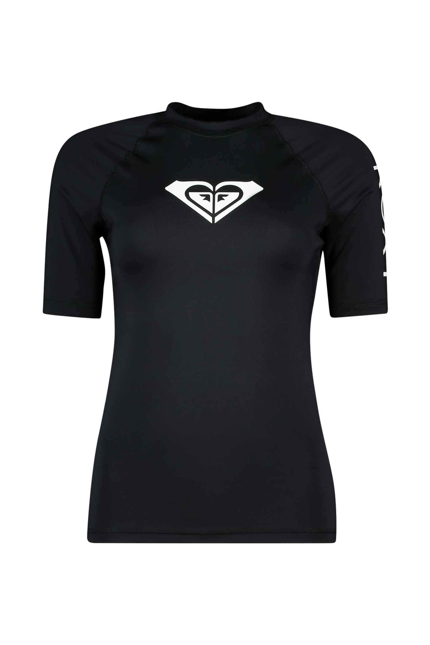 Image of Roxy Whole Hearted 50+ Damen Lycra Shirt Schwarz, Damen, Größe: S