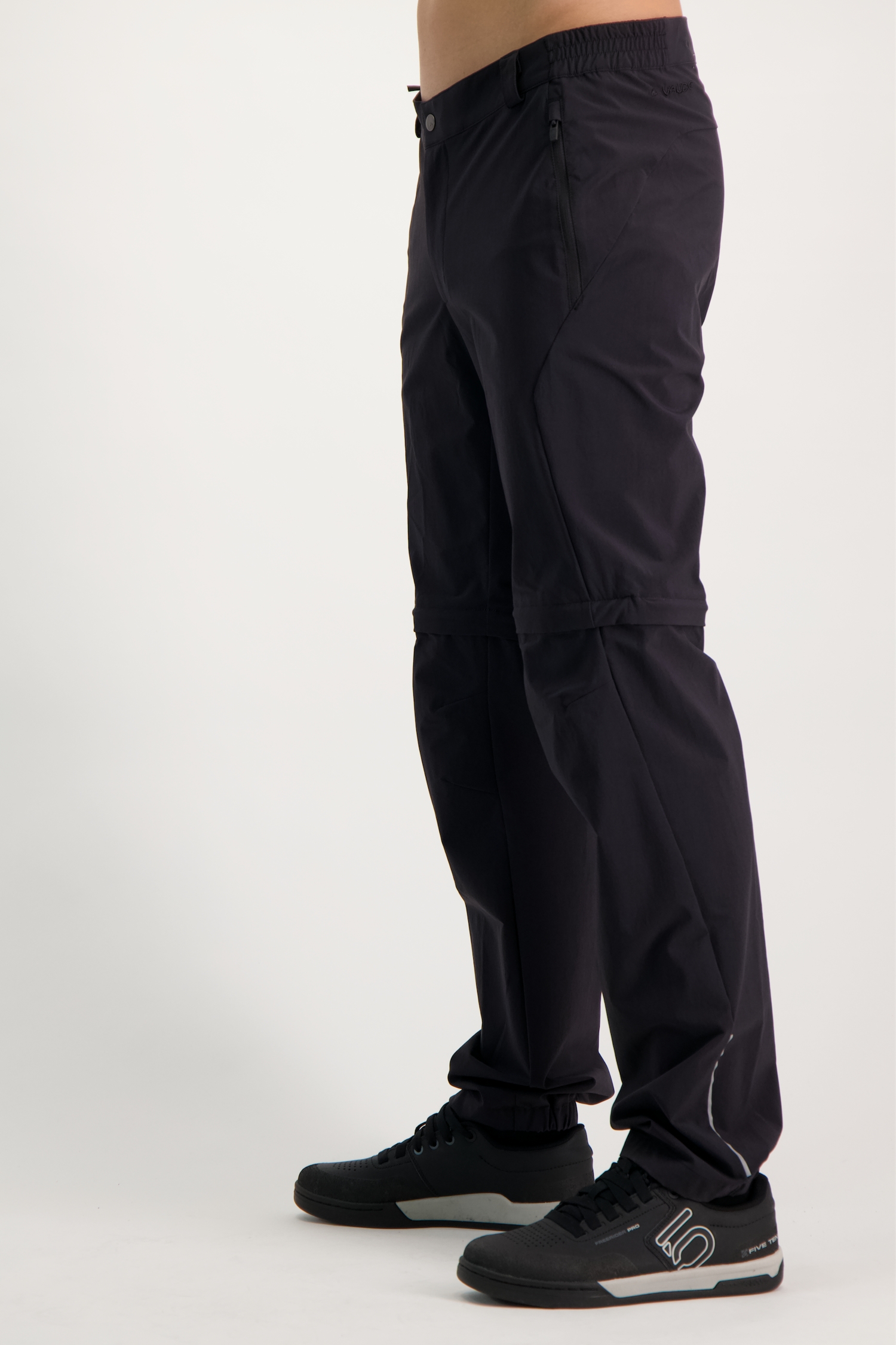 Image of VAUDE Yaras Zip-Off Herren Bikehose Schwarz, Herren, Größe: XXL