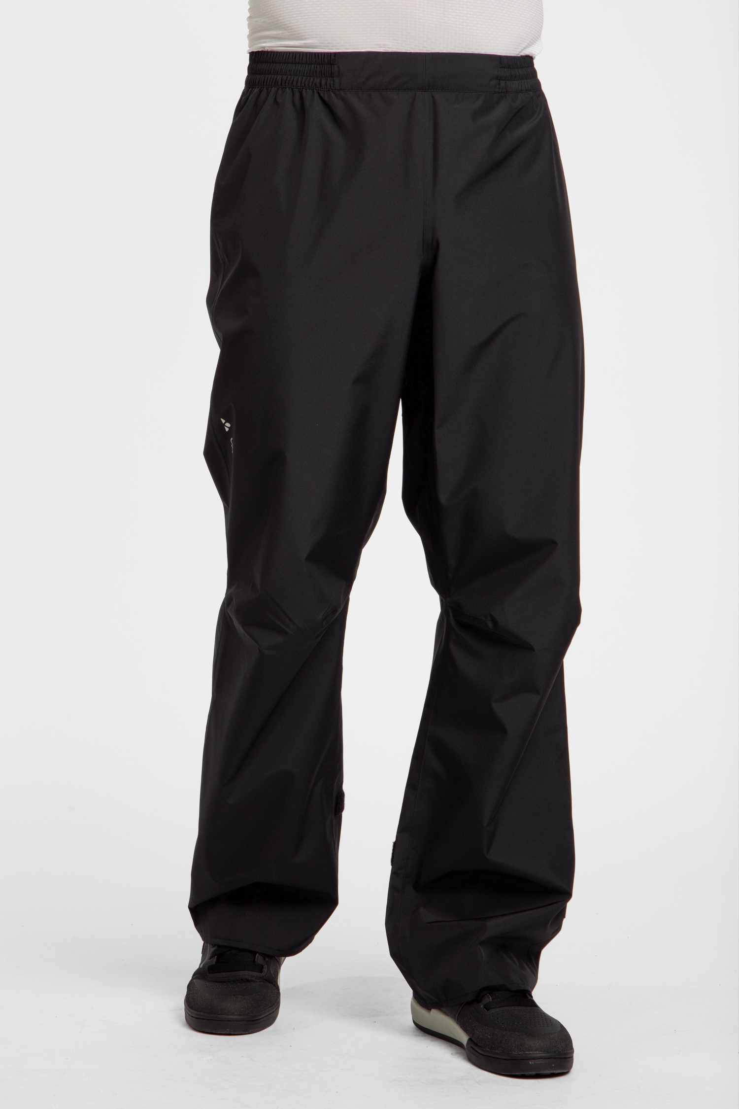 Image of VAUDE Drop II Kurzgrösse Herren Regenhose Schwarz, Herren, Größe: L