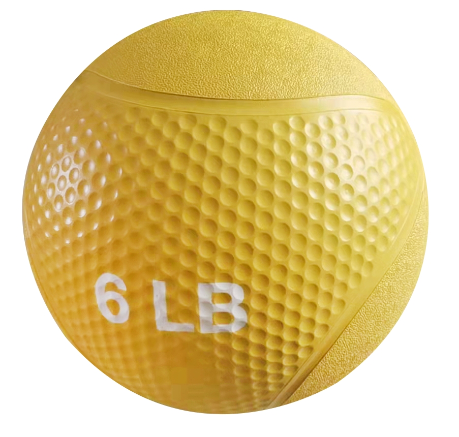 Image of POWERZONE 6 LB Medizinball Gelb, Herren, Größe: ONE SIZE
