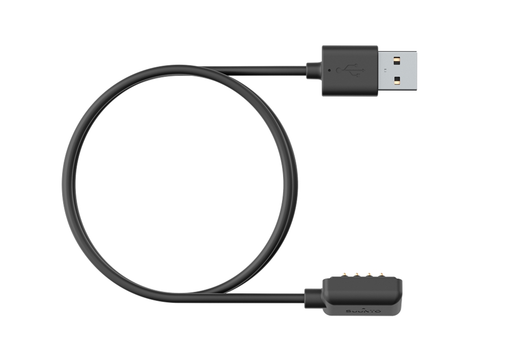 Image of Suunto Magnetic USB Ladekabel Schwarz, Herren, Größe: ONE SIZE