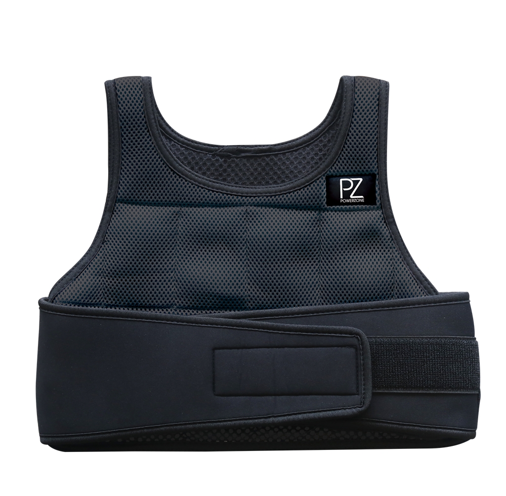 Image of POWERZONE Premium Gewichtsweste Schwarz, Herren, Größe: ONE SIZE