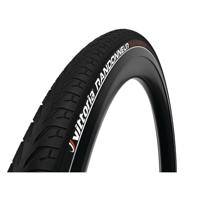 Image of Vittoria Randonneur 700 x 38C Fahrradreifen Schwarz, Herren, Größe: ONE SIZE